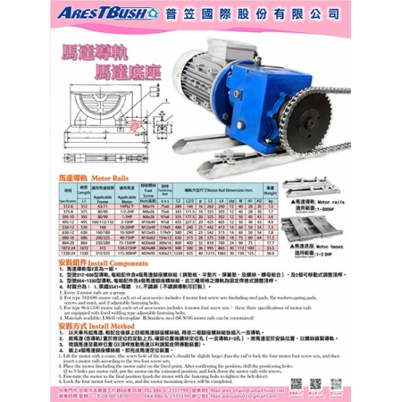 Informações sobre o Motor Rail - 12-9